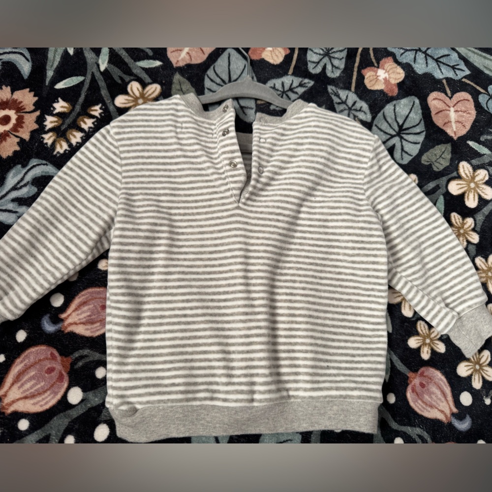 Polo Ralph Lauren Striped velour Sweater Set - Picture 3 of 5
